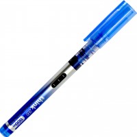 Ручка-роллер "Deli" №EQ300-BL Think 0,5мм синя(12)