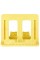 Підставка для книг "Kite"  №K25-330-5 пласт. жовта(12)