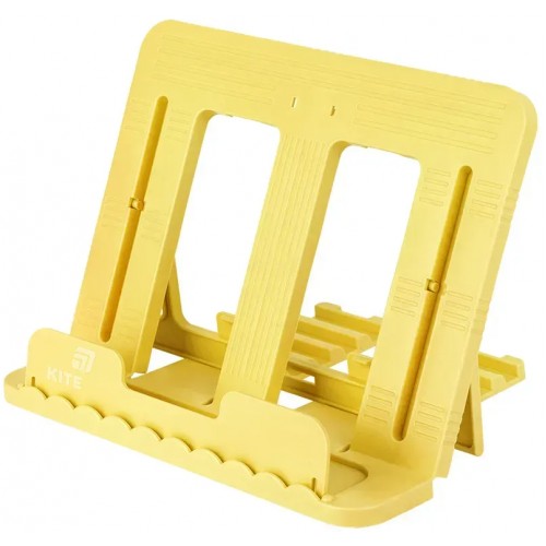 Підставка для книг "Kite"  №K25-330-5 пласт. жовта(12)