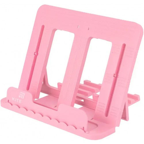 Підставка для книг "Kite"  №K25-330-4 пласт. рожева(12)