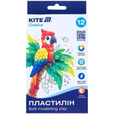 Пластилін "Kite" Creative 12 кольор. 200гр воск. №K-086(30)(60)
