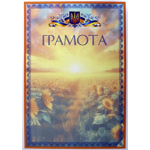 Грамота А4 №163200 асорті/Leader/(50)