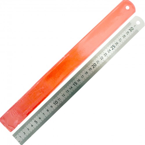 Лінійка метал. 30см "Economix" №E81390(20)(200)