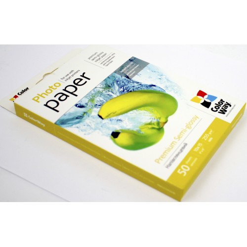 Фотопапір "CW" 10х15 255г/м напівглянц. №PNG255-50 карт.уп.(50)