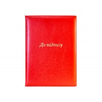 Папка А4 "До підпису" Nebraska червона №O36037-03/Optima/(15)