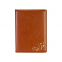 Папка А4 "Візерунок" Nebraska коричнева №O36038-07/Optima/(15)