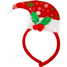 Обруч "Шапка Діда Мороза" №BT-7207(12)