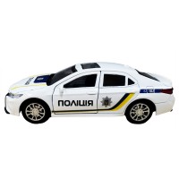 Автомодель "Technodriver" TOYOTA CAMRY ПОЛІЦІЯ біла  №KM250416/КіддіСвіт/