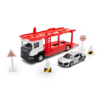 Ігровий набір "Technodrive" АВТОПЕРЕВІЗНИК SCANIA(автоперевізник,машина,аксес.)/КіддіСвіт/