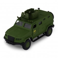 Автомодель "Шеврони Героїв" КОЗАК 2М1 – "ГУР МО" №KS450-1/КіддіСвіт/