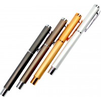 Ручка гел. метал. "Baixin" №GP6005(1-2-3-4) синя 0,5мм mix4(12)