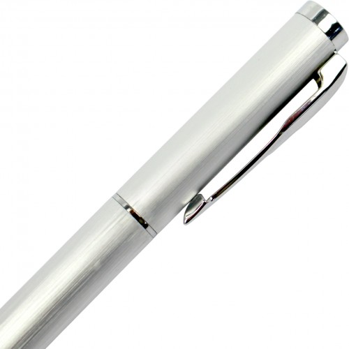 Ручка гел. метал. "Baixin" №GP6005(1-2-3-4) синя 0,5мм mix4(12)