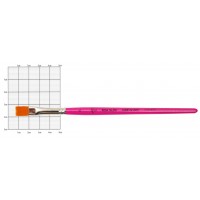 Пензлик худож. "Rosa Talent" Hobby&Craft синтетика,плоска №6,к.р. №8112(12)