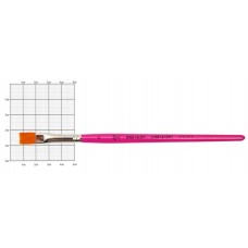 Пензлик худож. "Rosa Talent" Hobby&Craft синтетика,плоска №6,к.р. №8112(12)