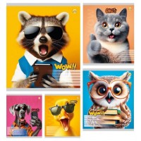 Зошит 24арк. кліт. /ТВ/ "Wow" №ТА61302(20)(320)