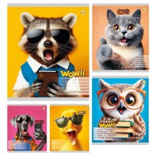 Зошит 24арк. кліт. /ТВ/ "Wow" №ТА61302(20)(320)