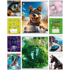 Зошит 24арк. кліт. /ТВ/ "Мікс 3" №ТА61308(20)(320)