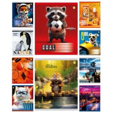 Зошит 24арк. кліт. /ТВ/ "Мікс 4" №ТА61309(20)(320)