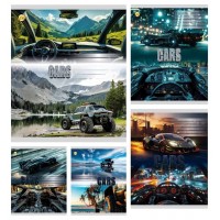 Зошит 36арк. кліт. /ТВ/ "Авто" №ТА61406(20)(240)