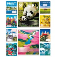 Зошит 48арк. кліт. /ТВ/ "Мікс природа/міста/колажі" №ТА61505(10)(200)