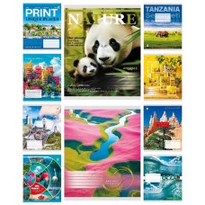 Зошит 48арк. кліт. /ТВ/ "Мікс природа/міста/колажі" №ТА61505(10)(200)