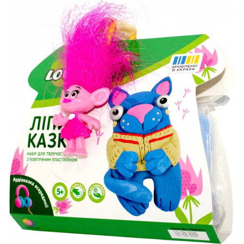 Набір для ліплення "Lovin" Ліпи казки з повітряним пластілином №7000231(12)