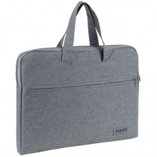 Сумка для документів "Axent" А4 1від. 1карм. світло-сіра №1632-01-A