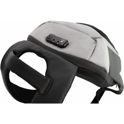 Рюкзак "Optima" 1від. 2карм. 17", з кодовим замком №O96914-03