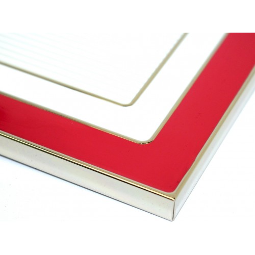 Фоторамка "EVG" Onix 10х15 E07 червона(6)(24)