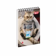 Блокнот пруж. верх. А7 80арк. кліт. Relax №152372/Yes/(1)