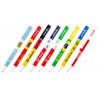 Ручка авт. кульк. "Kite" №K25-029 Football nations синя(40)