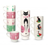 Чашка керам. 340мл "Витончені коти" №021-04-02/У/S&T/(6)(36)