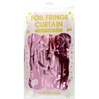 Шторка для фотозони 1х2м рожеве золото