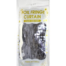 Шторка для фотозони 1х2м графіт сатин