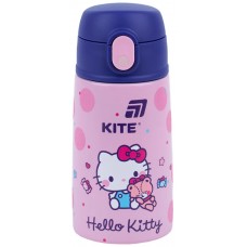 Термос 0,4л з трубочкою "Kite" Hello Kitty метал. №HK25-1261