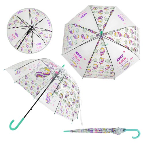 Парасолька дитяча 81см, єдиноріг C6401(12)(60) КІ