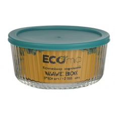 Контейнер для харч. прод. скло Ecomo Wawe Box 1780мл кругл. 3CC180-4H/7624(16)