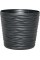 Горщик квітковий пласт. "Ф'южн" d12х11см 0,6л граніт,низький,зі вставкою №0324/Алеана/(8)
