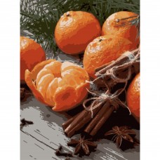 Картини по номерах "Мандарини з прянощами" 30х40см №SS1228/Strateg/