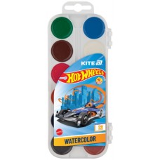 Акварель 12 кольор. Kite Hot Wheels HW25-061(12)