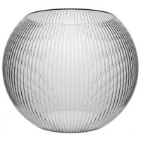 Ваза скло "Trendglass Sphere Stripes" 15.5см №35108