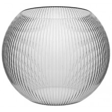 Ваза скло "Trendglass Sphere Stripes" 15.5см №35108