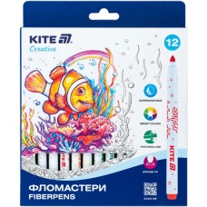 Фломастери "Kite" 12кольор. Creative Superwashable №K-1152(24)(192)