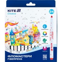 Фломастери "Kite" 24кольор. Creative Superwashable №K-1153(24)(192)