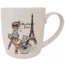 Чашка керам. 280мл "Limited Edition Miss Paris D" №12897-125077LYD