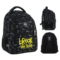 Рюкзак GoPack Education Break The Rules 2від. 4карм. GO25-175M-6