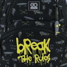 Рюкзак GoPack Education Break The Rules 2від. 4карм. GO25-175M-6