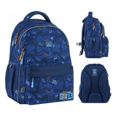 Рюкзак GoPack Education Crazy Skate 2від. 4карм. GO25-182M-7