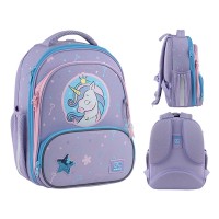Ранець каркасний GoPack Education Fairytale Unicorn 2від.,2карм. GO25-597M-3