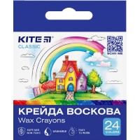 Крейда воск. "Kite" №K-1070 24кольор. Classic